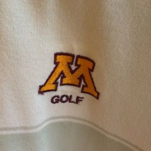 Page & Tuttle polo shirt men’s Medium University of Minnesota logo